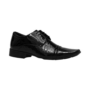 Sapato-Social-Preto-Cabedal-Texturizado-Cadarco-|-Jota-Pe-Tamanho--41---Cor--PRETO-0